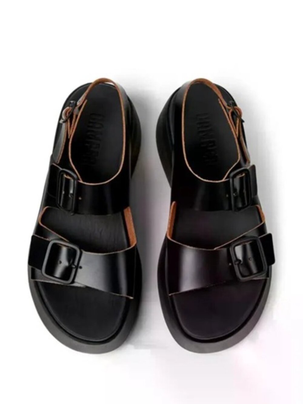 Camper Tasha Sandal - Black Size US 10/41 EU - Picture 2 of 8